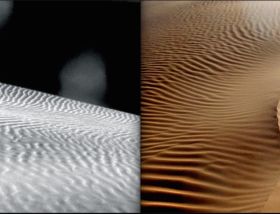 entre desert et neige